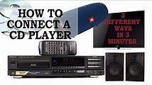 How to Connect CD Players to Speakers: Tips and Tricks
