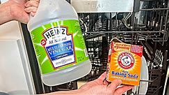 How to CLEAN Dishwasher ⭐️ (Baking soda & vinegar test!)