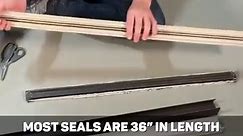 The bottom door seal on your exterior doors and the weather stripping are both items that need regular attention to ensure you avoid cold drafts and wasting money on your heating bill. | Everyday Home Repairs