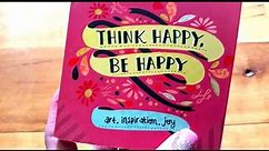 Think Happy, Be Happy Book about Happiness GREAT GIFT IDEA!