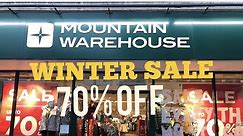 Mountain Warehouse Come Shop With Me - Mountain Warehouse Sale - Winter Sale December 2020