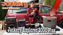 Jackery Explorer 2000 Plus Portable Power Station • SWEEEEEET!!!