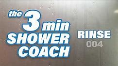 How to take fast shower - 3 minute coach #withme