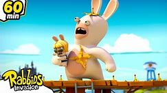 RABBIDS INVASION |1h Compilation : The Rabbids Investigate | New episodes | Cartoon for kids