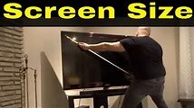 The Right Way to Measure Your TV Screen Size