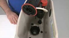 Adjust and Install a Canister Flush Valve and Seal in Your Toilet