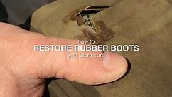 How To Restore Rubber Boots With Stormsure | Le Chameau Wellington Boot Refurbishment