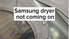 Samsung dryer not coming on ✅✅ #نصائح #غسالات #waltdisney #christmasgiveaway #Bobby Deol #krampus #christmasmakeup #washingmachine | أجهزة منزلية