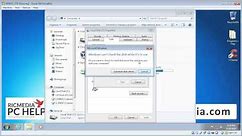 Perform a Disk Check on Windows 7