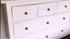 How to update Ikea Hemnes cabinet FAST. CHEAP. EFFECTIVELY. #diy #ikeahack #chestofdrawers #furnituremakeover #beforeandafter #tutorial