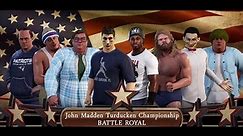 John Madden Memorial Turducken Championship Battle Royal Thankskilling 2023 WWE2k PPV
