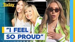 Olivia Newton-John’s daughter honours mother's legacy in Walk for Wellness | Today Show Australia