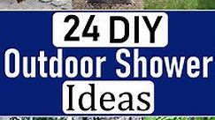 29 DIY Outdoor Shower Plans For Campers