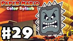Paper Mario: Color Splash - Gameplay Walkthrough Part 29 - Toad Trainworks 100%! (Nintendo Wii U)