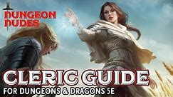Cleric Guide for Dungeons and Dragons 5e