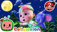 Little Moon Song + More CoComelon Animal Time | 2 Hours of CoComelon Nursery Rhymes
