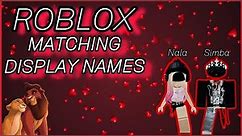 DISPLAY NAMES FOR COUPLES // ROBLOX - Made by 31din