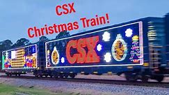 CSX Christmas Train Debut! 11-26-23