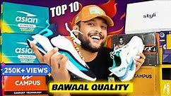 10 Best Shoes/Sneakers Under 1000/2000 🔥 Asian, Campus, Styli | Amazon Shoe Haul 2023 | ONE CHANCE