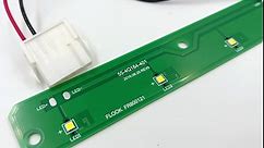 WISINY W11043011 Refrigerator LED Light Board W10866538 LED Light Module Replacment Compatible for Whirlpool Kenmore Maytag Amana IKEA AP6047972,PS12070396,EAP12070396,4533926 (PCB Board Only)