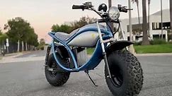 New 2024 Kandi Trail King e1500: Fat Tire Electric Mini Bike For Sale In Corona, CA