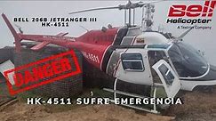 EMERGENCIA BELL 206B JETRANGER III HK-4511