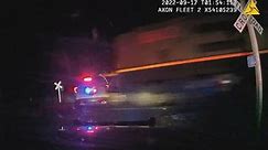 Handcuffed woman injured in police car struck by train sues police