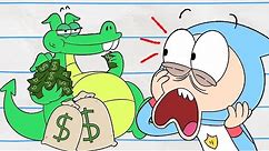 Dragon Eating Money! | Boy & Dragon | Cartoons for Kids | WildBrain Toons