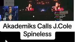 Akademiks Calls J.Cole Spineless #drake #jcole #kendricklamar | Aux Cord Reviews