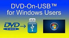 How to play DVD on USB flash drive - Windows