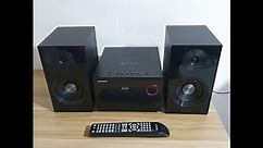 Samsung MM-C330D CD DVD Micro HiFi System with Karaoke Mode, AUX Input, DivX / USB / MP3 / MP4 / WMA
