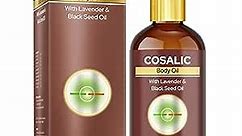 Cosalic After Bath Pre Bath Moisturizing Body Oil with Goodness of 10 Natural Oils for Body Psoriasis, Very Dry Skin, Flaky & Itchy Skin Moisturizer for Men & Women-290ML | 9.80 Oz
