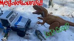 Jurassic World Wild Roar Megalosaurus Toy Review