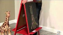 Classic Playtime Junior Easel - Licorice Red - Product Review Video