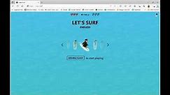 How to Play the Microsoft Edge Surf Game