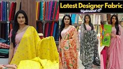 Best Fabric Store in Hyderabad | All Types of Fabric At One Place | Latest Designer Fabric