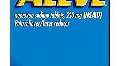 Aleve Pain Reliever & Fever Reducer Tablets, Naproxen Sodium, Headache Pain Relief, Back and Body Pain Relief Medicine, 270 Count