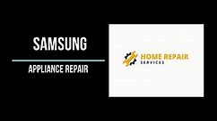 Samsung Appliancere repair