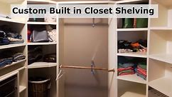 Custom Closet Built-in Shelving