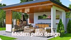 Modern Patio Design 2024 | Outdoor Patio Design | Patio With Gazebo ideas 💡