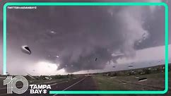 Oklahoma tornado caught on camera: Time lapse