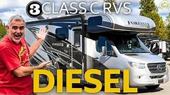 3 Diesel Class C RV Tours: All Under 25 Feet! - 2024 Models