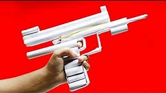 Powerful PAPER UZI GUN | shoots paper bullets | How to make a Paper Gun | Rolling Bob