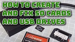 How to create and fix bootable SD cards and USB drives