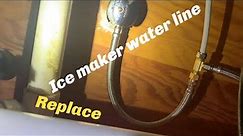 Ice Maker water line Install. Better watch this first. Do it yourself.