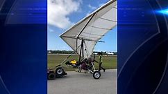 2 Cuban migrants fly into Florida on motorized hang glider - WSVN 7News | Miami News, Weather, Sports | Fort Lauderdale
