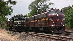 Pennsylvania Railroad E8's on the Norfolk Southern Harrisburg Line