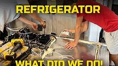Why 12 Volt Fridge is the way to go! 12 Volt Dometic RV Refrigerator Conversion