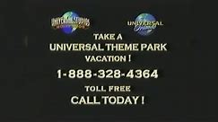 Universal Studios Orlando Resort VHS Commercial (2001)