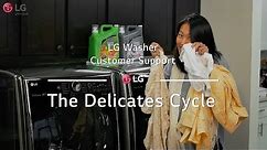 LG Washer - Delicates Cycle